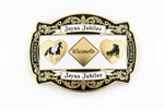 Joyus Jubilee Logo - Black Gold Skate